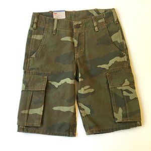 Levis Boy Cargo Short Camouflage Size 12